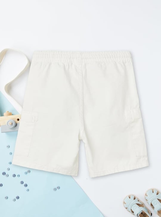 Boys Solid Shorts - Pack of 2