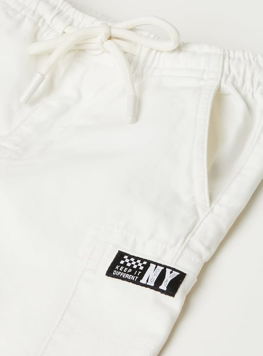 Boys Solid Shorts - Pack of 2