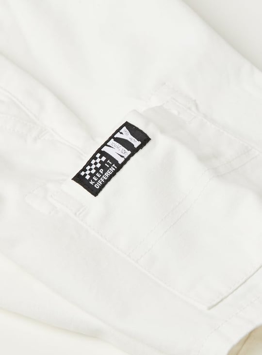 Boys Solid Shorts - Pack of 2