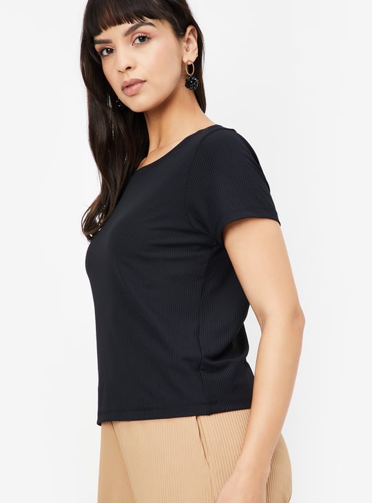 Women Ribbed T-shirt - Pack of 2