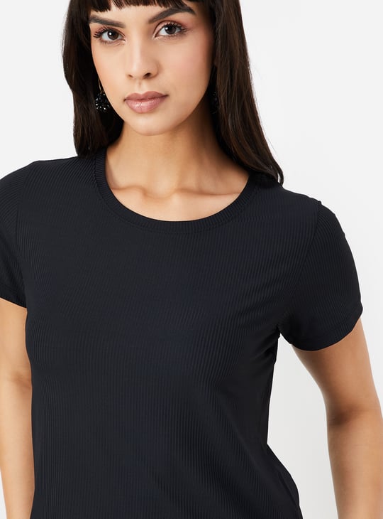 Women Ribbed T-shirt - Pack of 2