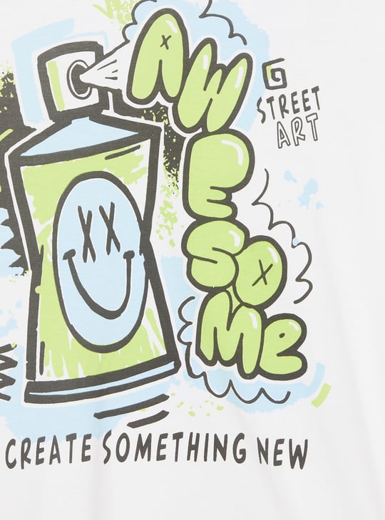 Boys Printed T-shirt - Pack of 2