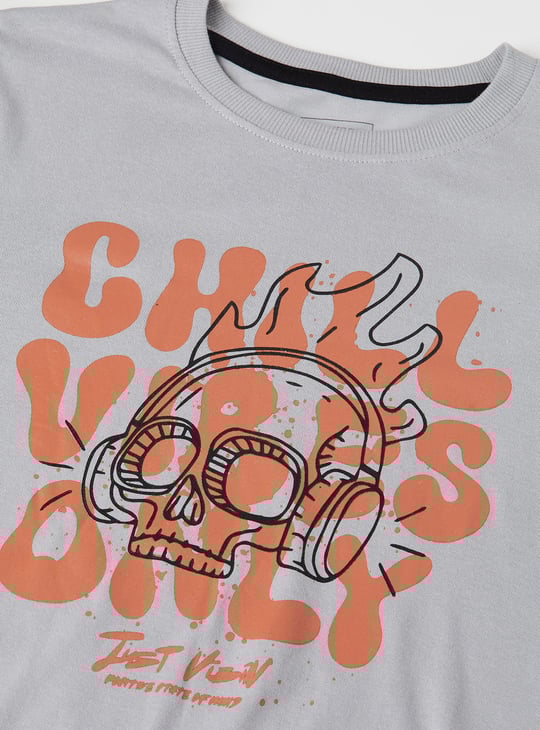 Boys Printed T-shirt - Pack of 2