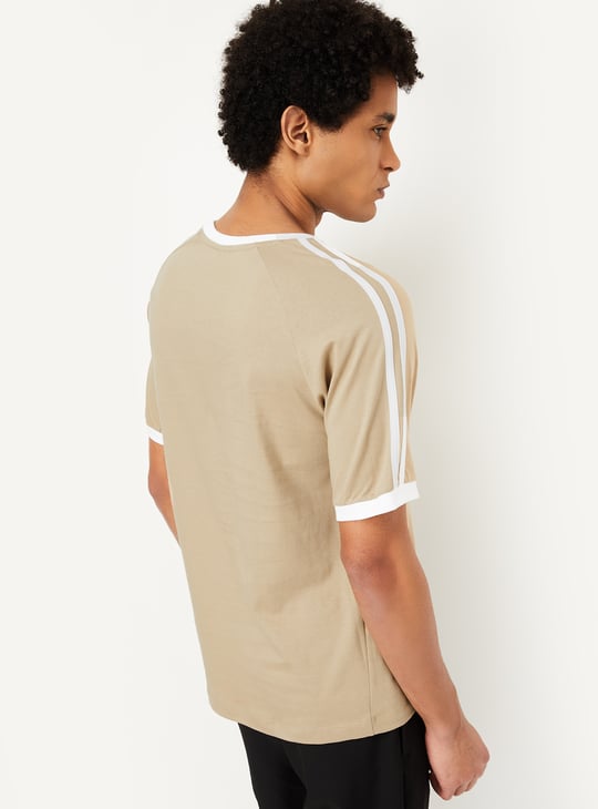 Men Side Stripes Sports T-shirt - Pack of 2