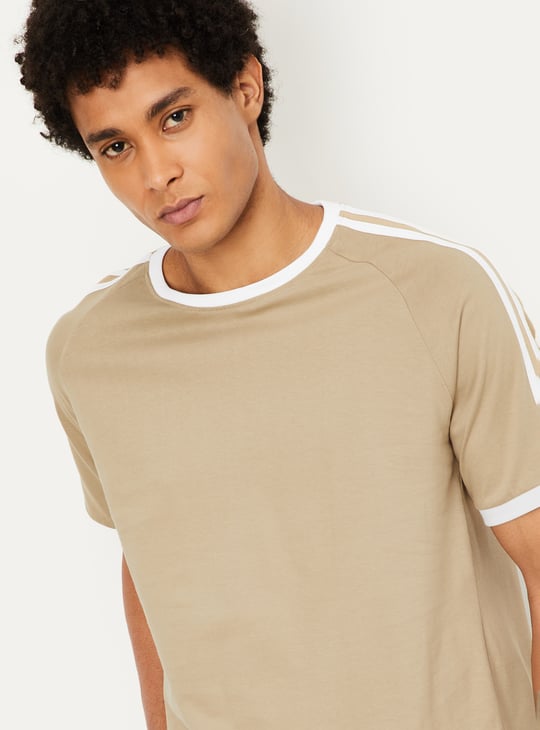 Men Side Stripes Sports T-shirt - Pack of 2