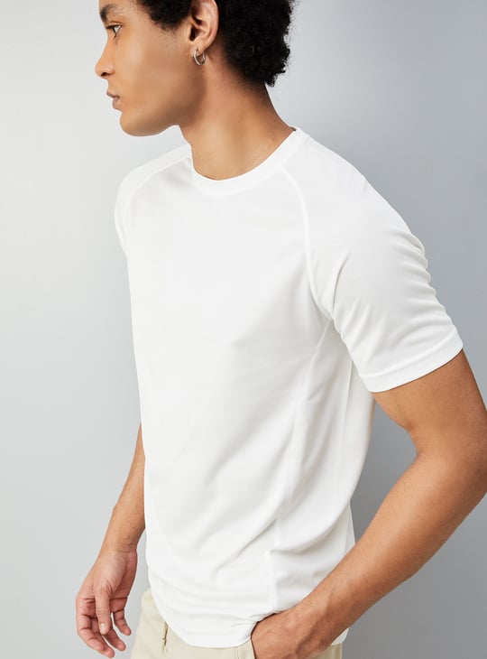 Men Flexi- Air Solid Sports T-shirt - Pack of 2