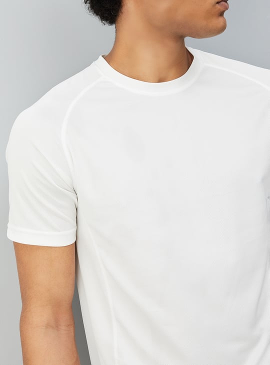 Men Flexi- Air Solid Sports T-shirt - Pack of 2