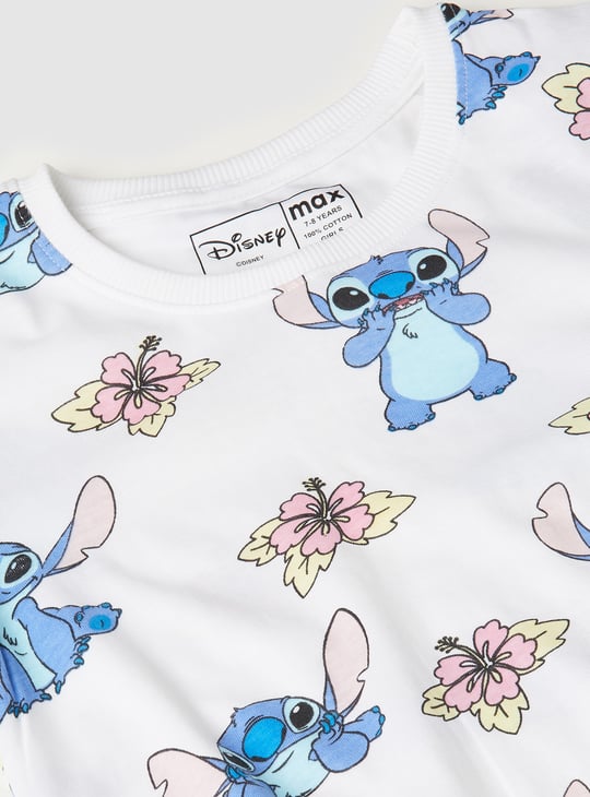 Girls Lilo & Stitch T-shirts - Pack of 2
