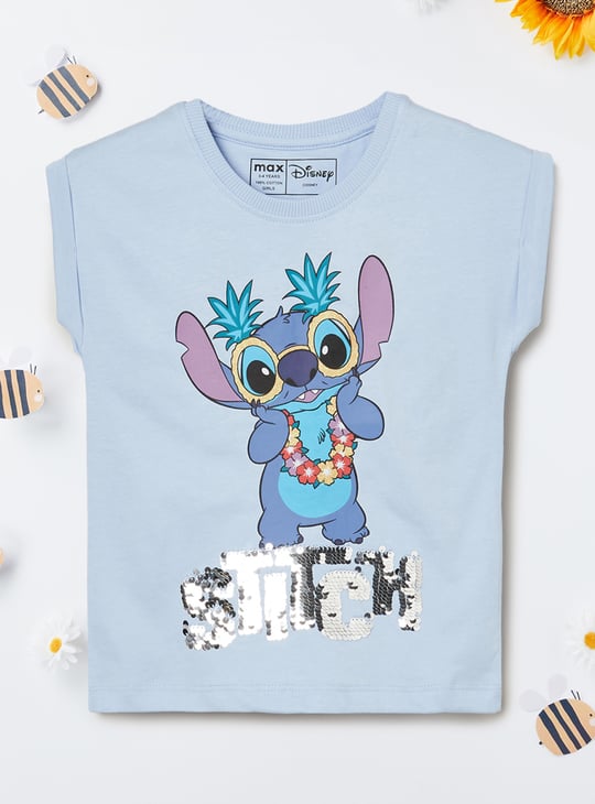Girls Lilo & Stitch T-shirts - Pack of 2