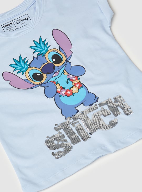 Girls Lilo & Stitch T-shirts - Pack of 2