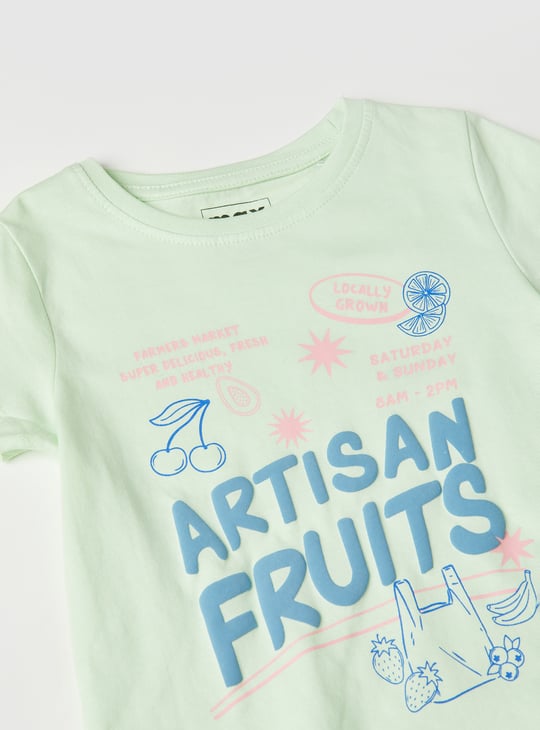 Girls Assorted T-shirt - Pack of 2
