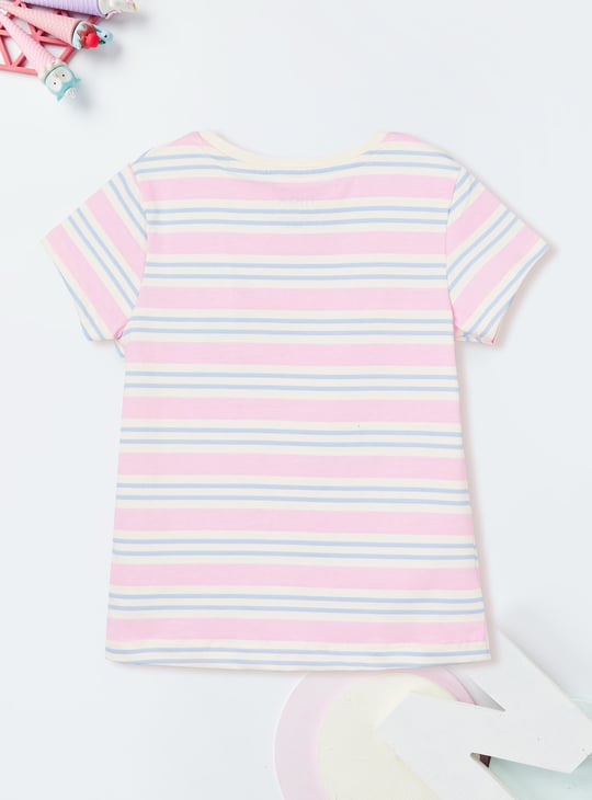 Girls Assorted T-shirt - Pack of 2