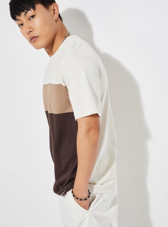 URB_N Men Colourblock T-shirt - Pack of 2