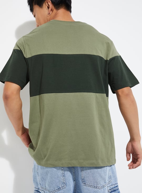 URB_N Men Colourblock T-shirt - Pack of 2