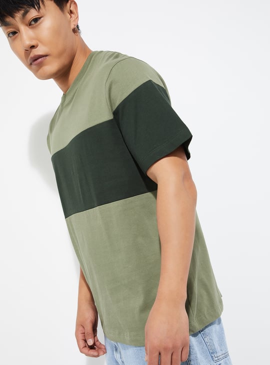 URB_N Men Colourblock T-shirt - Pack of 2