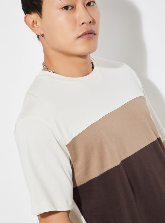 URB_N Men Colourblock T-shirt - Pack of 2