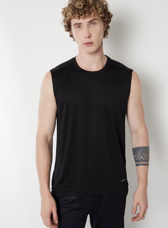 Men Solid Sports T-shirts - Pack of 2