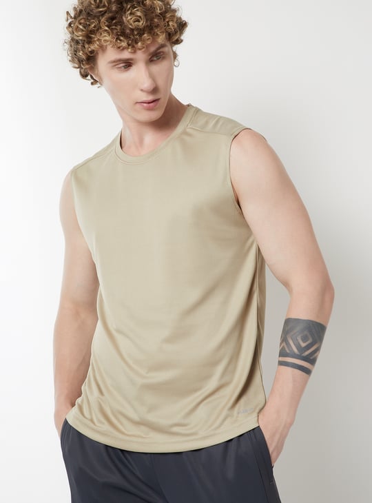 Men Solid Sports T-shirts - Pack of 2