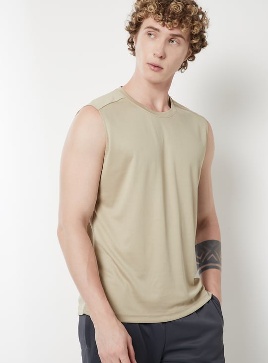 Men Solid Sports T-shirts - Pack of 2