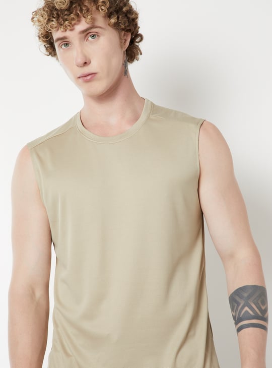 Men Solid Sports T-shirts - Pack of 2