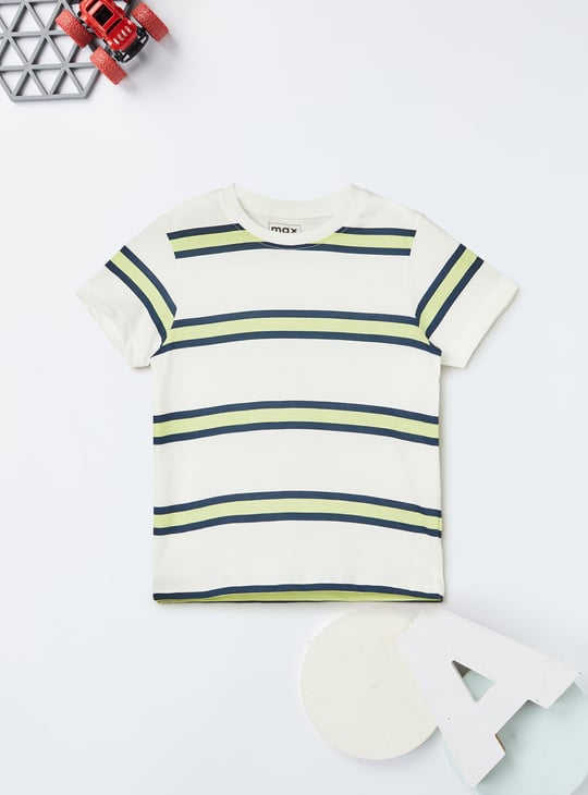 Boys Striped T-shirt - Pack of 2