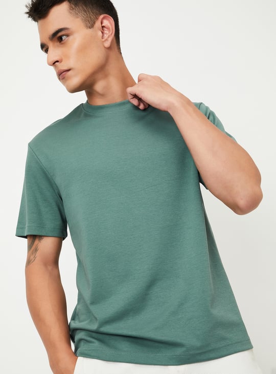 Men Solid Lounge T-shirt - Pack of 2