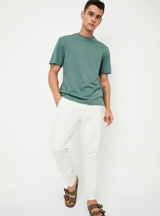 Men Solid Lounge T-shirt - Pack of 2