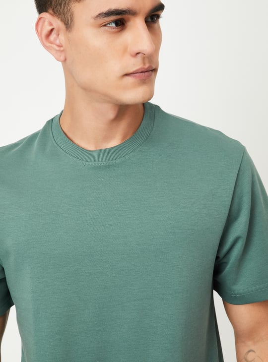 Men Solid Lounge T-shirt - Pack of 2