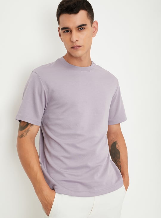 Men Solid Lounge T-shirt - Pack of 2