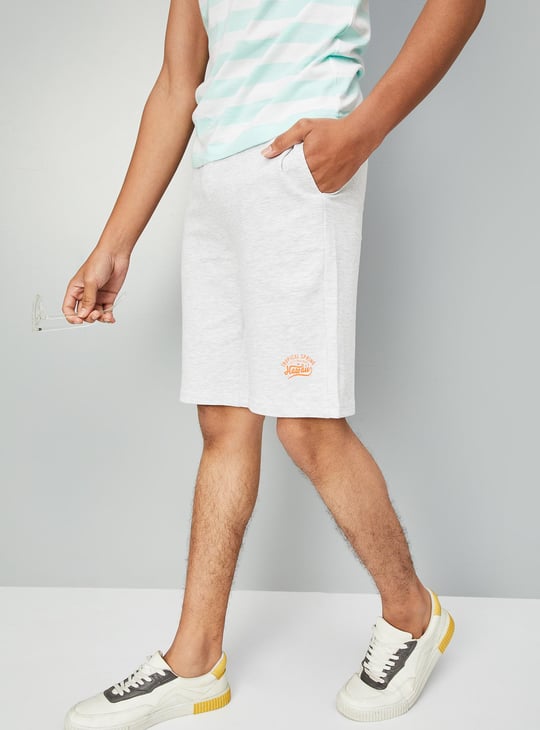 Boys Solid Shorts - Pack of 2