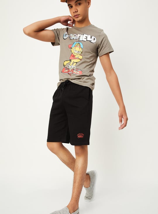 Boys Solid Shorts - Pack of 2