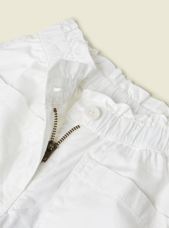 Girls Solid Shorts - Pack of 2