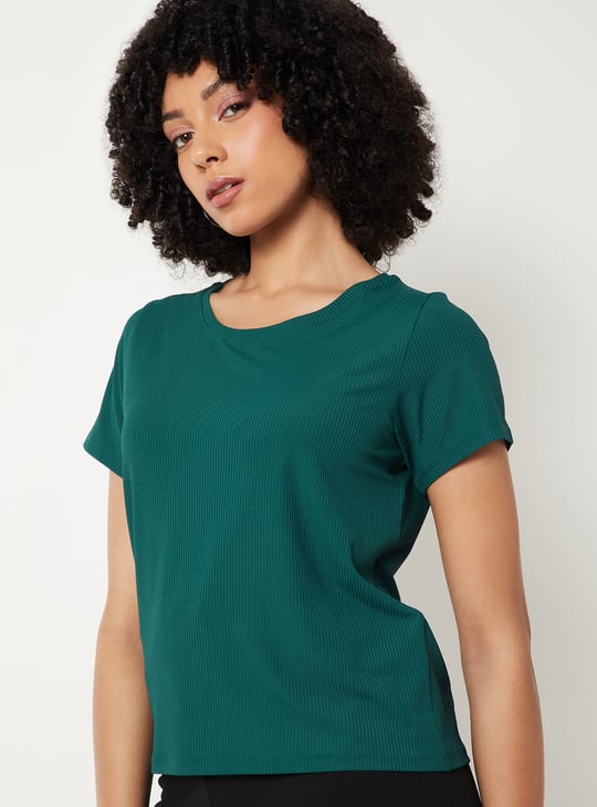 Women Ribbed T-shirt - Pack of 2