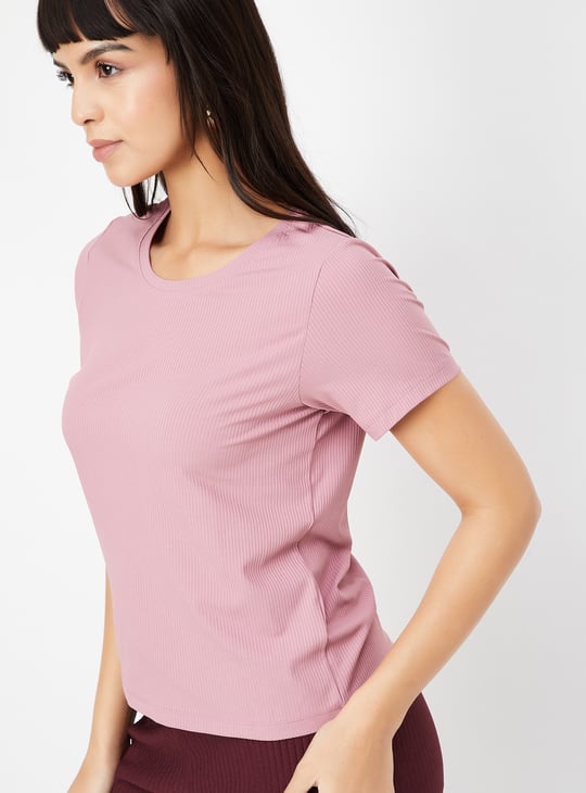 Women Ribbed T-shirt - Pack of 2