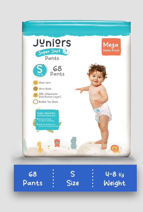 Juniors Super Soft Pants - Size S - 68 Pcs