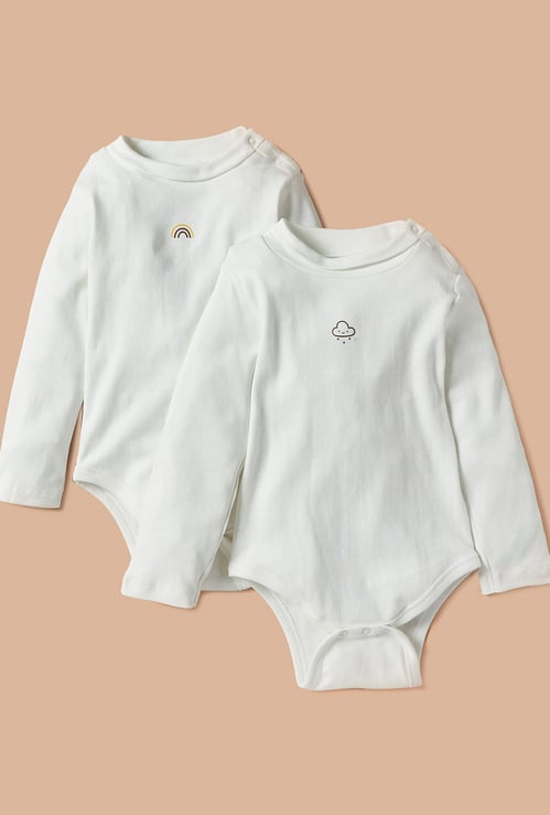 Juniors Solid Bodysuit - Set of 2