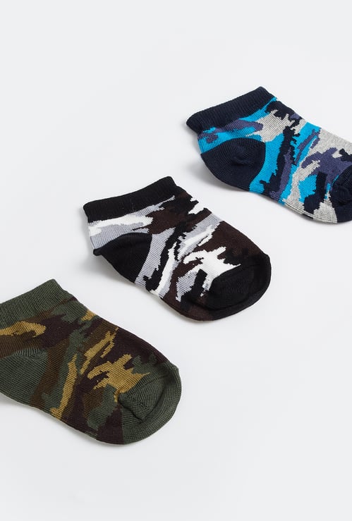 Juniors Assorted Ankle Length Socks - Set of 3