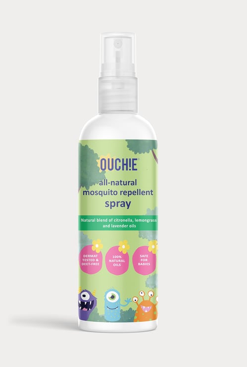 Ouchie Natural Insect Repellent Spray - 100ml