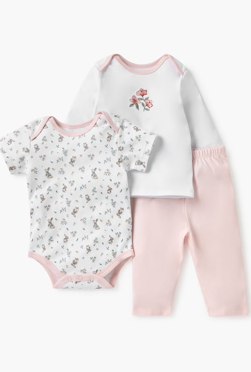 Juniors 11-Piece Printed Clothing Gift Set