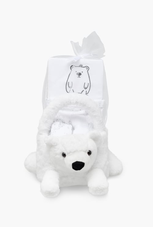 Juniors 7-Piece Bear Print Clothing Gift Set