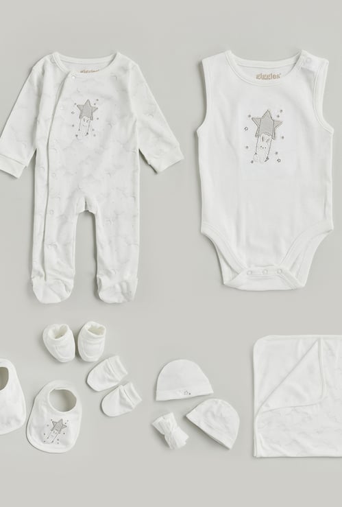 Giggles 12 Piece Printed Clothing Gift Set