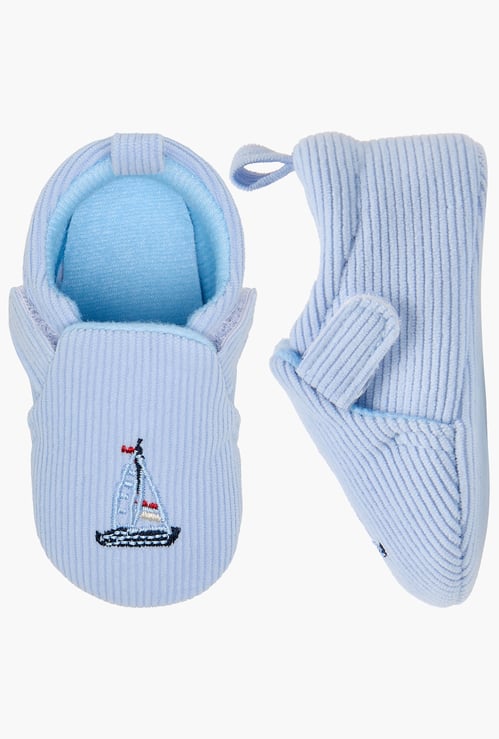 Juniors Embroidered Booties