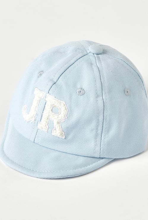 Juniors Embroidered Cap with Loop Strap Closure