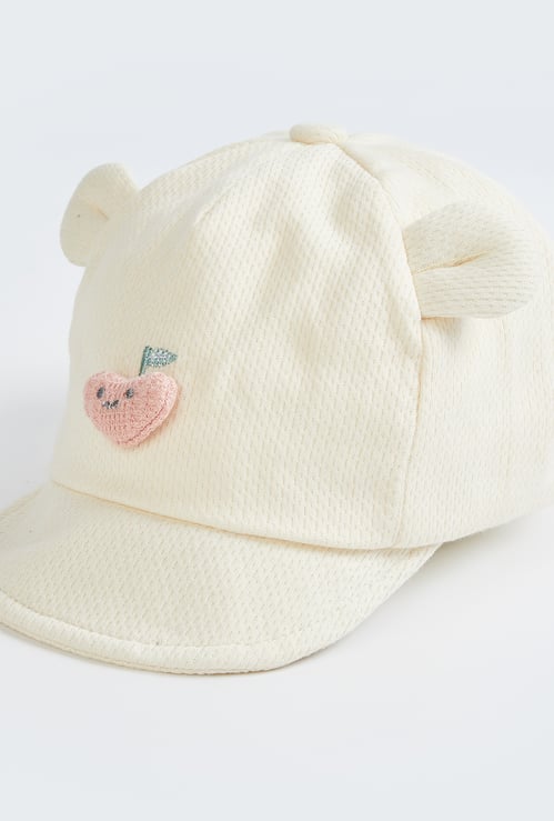 Girls Applique Baseball Cap