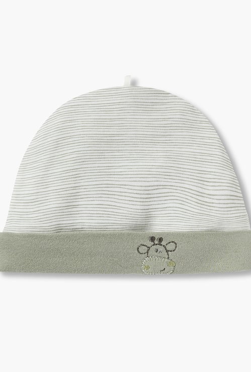 Juniors Striped Beanie