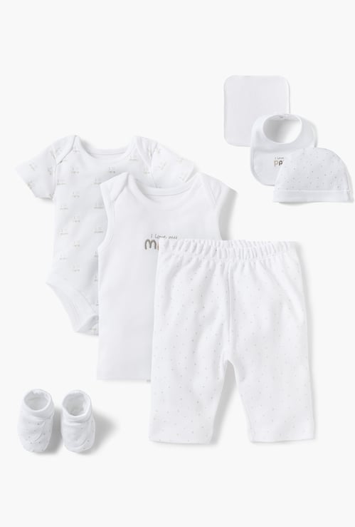 Juniors 9-Piece Printed Clothing Gift Set