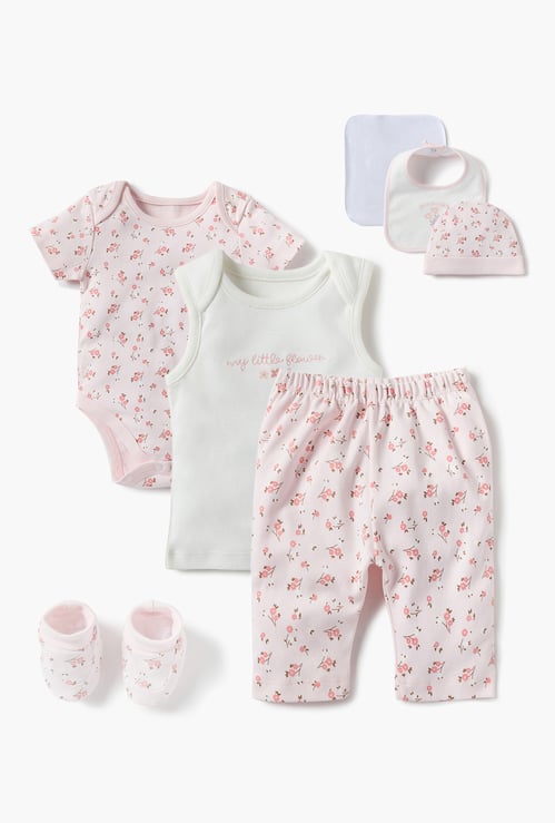 Juniors 9-Piece Printed Clothing Gift Set