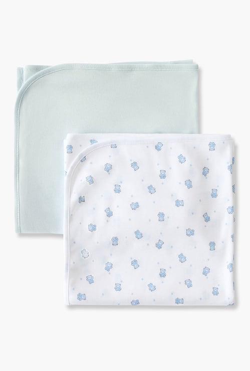 Juniors Assorted Receiving Blanket - Set of 2