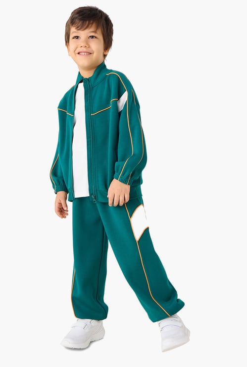 Juniors Zip Through Jacket and Joggers Set