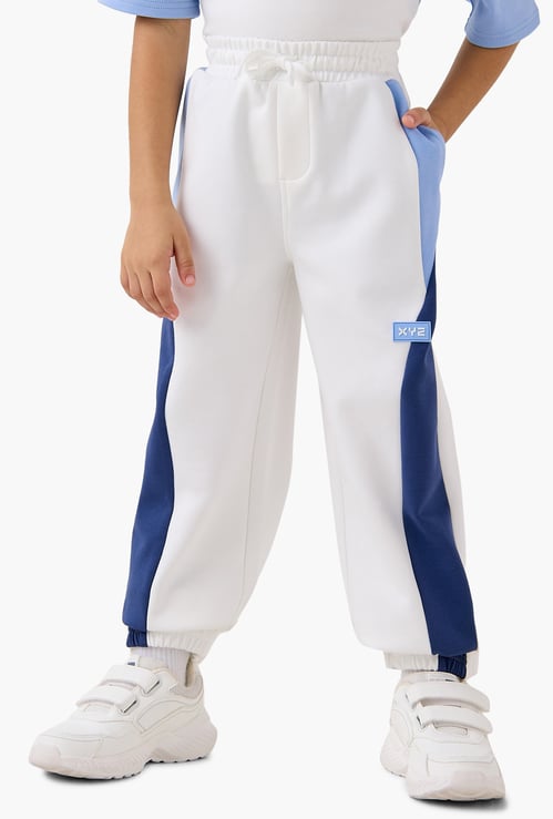 Juniors Colourblock Joggers with Pockets